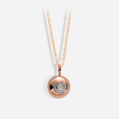  Poppy Necklace in 18k Rose Gold