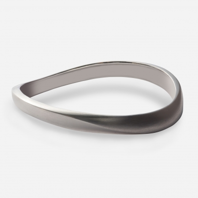 Baroque in 18k White Gold Matte