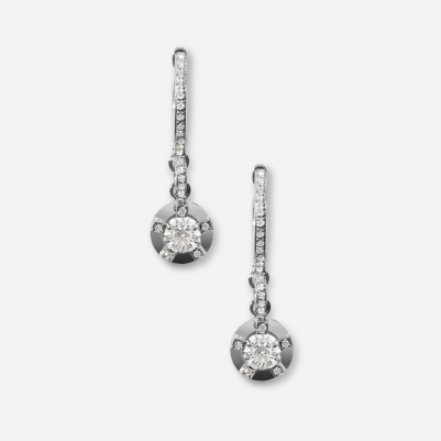 Castle in 18k White Gold