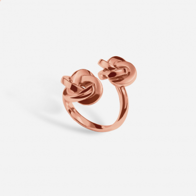 Knot in 18k Rose Gold