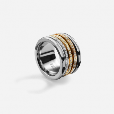 Or Trois 3-Band ring